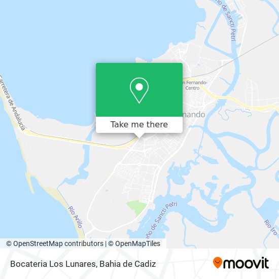 Bocateria Los Lunares map