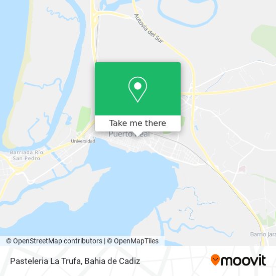 Pasteleria La Trufa map