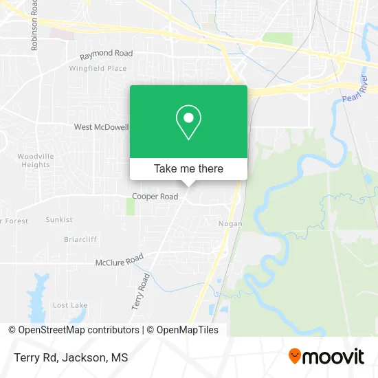 Mapa de Terry Rd