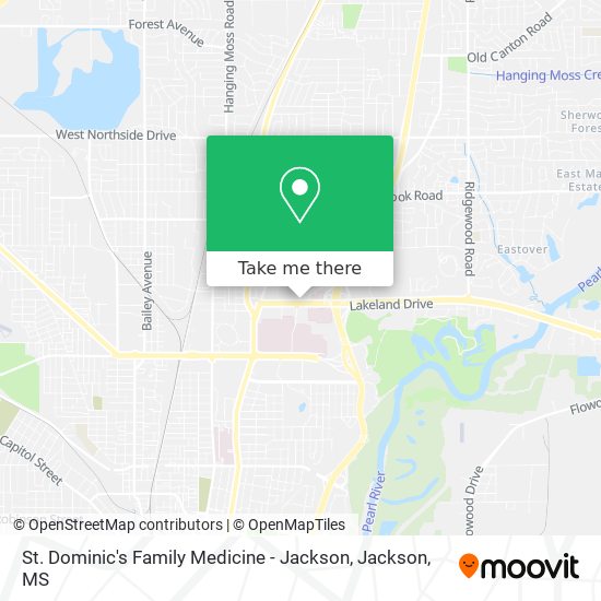Mapa de St. Dominic's Family Medicine - Jackson