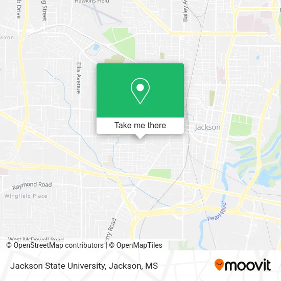Jackson State University map