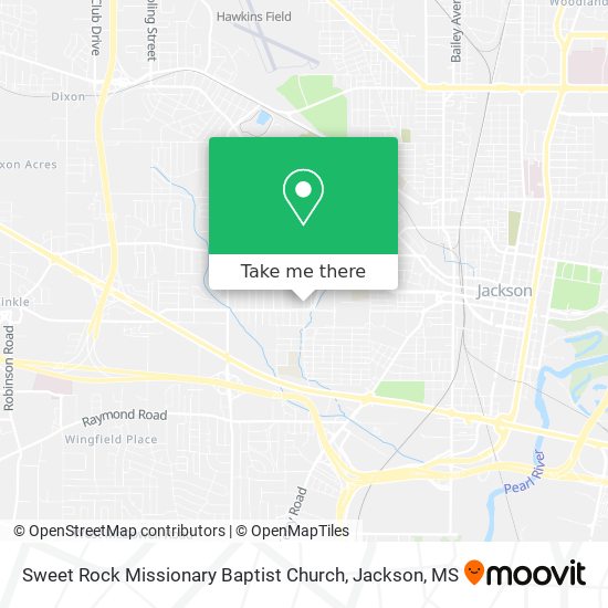 Sweet Rock Missionary Baptist Church map