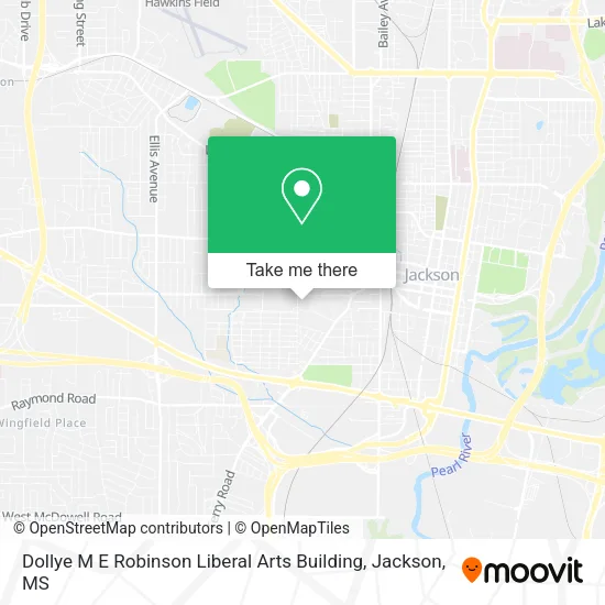 Dollye M E Robinson Liberal Arts Building map