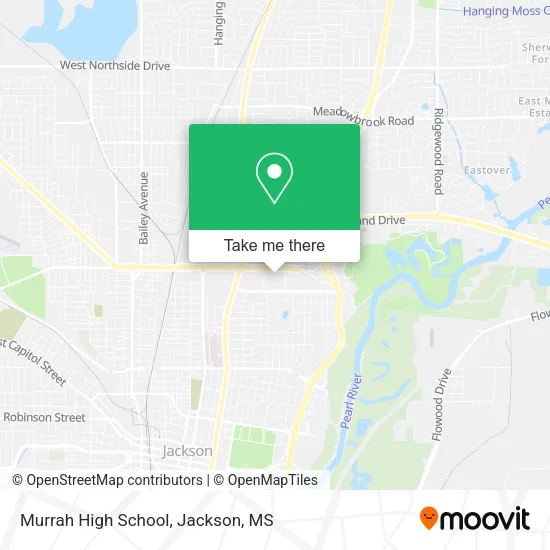 Murrah High School map