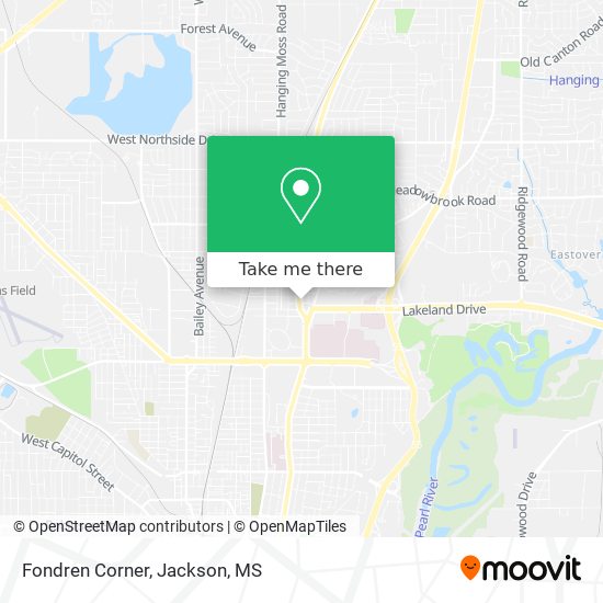 Mapa de Fondren Corner