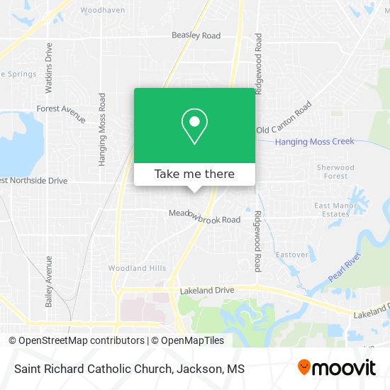 Saint Richard Catholic Church map