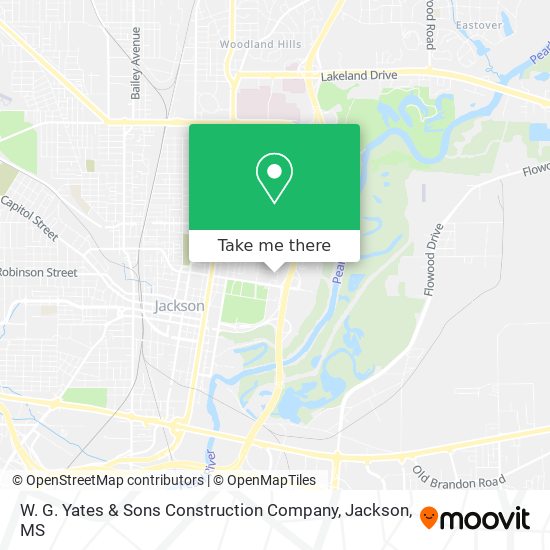 Mapa de W. G. Yates & Sons Construction Company