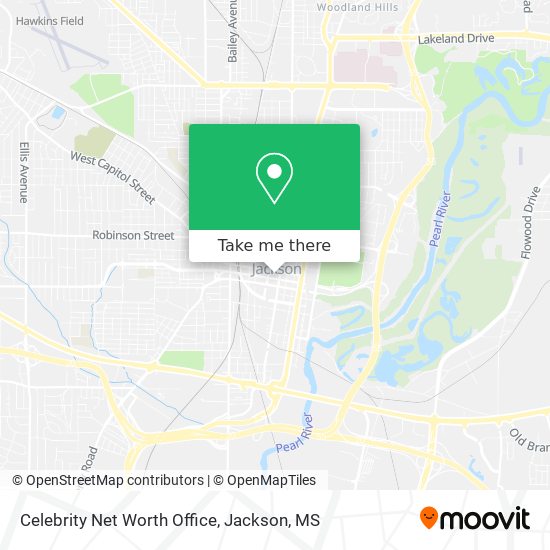Celebrity Net Worth Office map