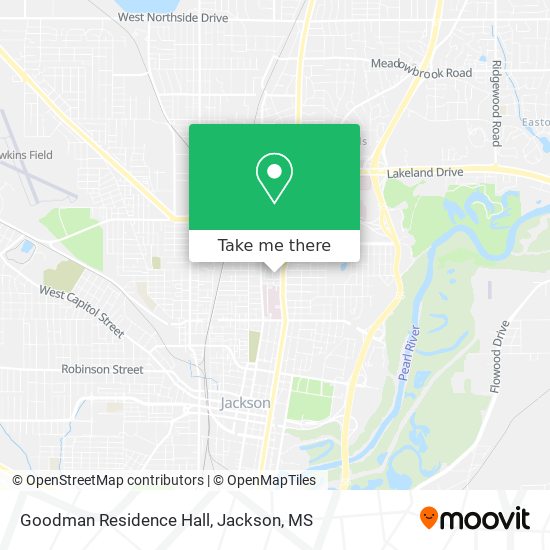 Mapa de Goodman Residence Hall