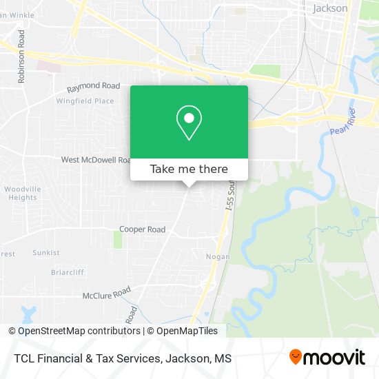 Mapa de TCL Financial & Tax Services