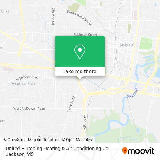 United Plumbing Heating & Air Conditioning Co map