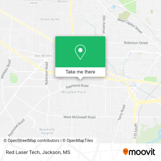 Red Laser Tech map