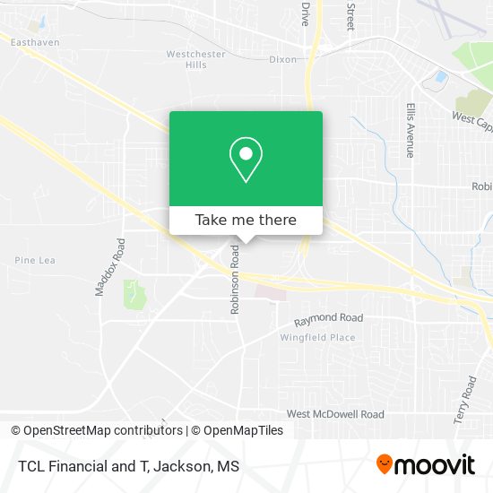 TCL Financial and T map