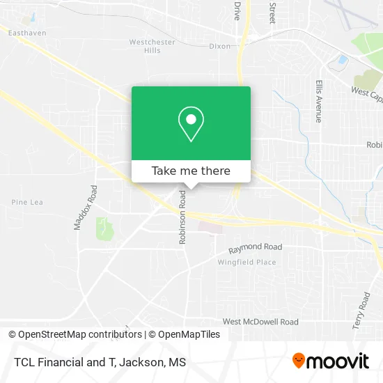 TCL Financial and T map