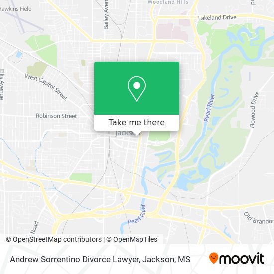 Andrew Sorrentino Divorce Lawyer map