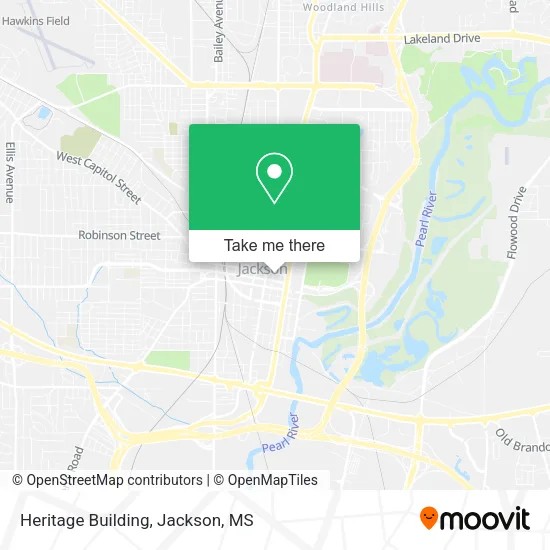 Heritage Building map