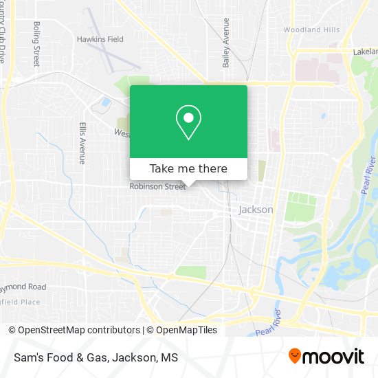 Mapa de Sam's Food & Gas