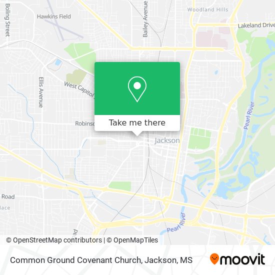 Mapa de Common Ground Covenant Church