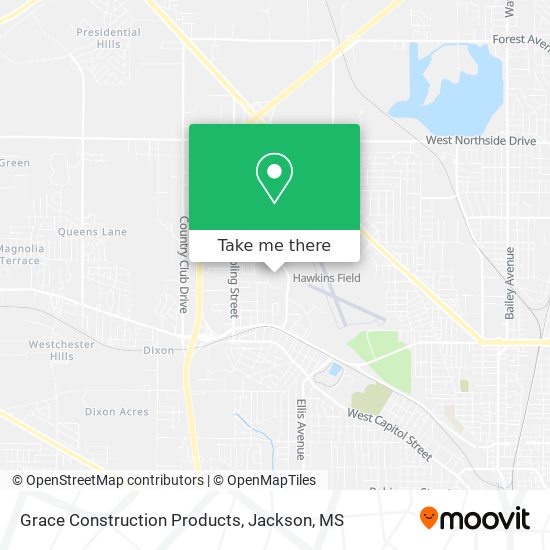 Mapa de Grace Construction Products