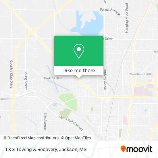 L&G Towing & Recovery map