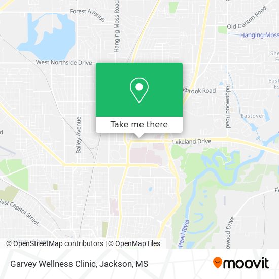 Garvey Wellness Clinic map