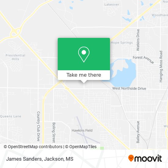 Mapa de James Sanders