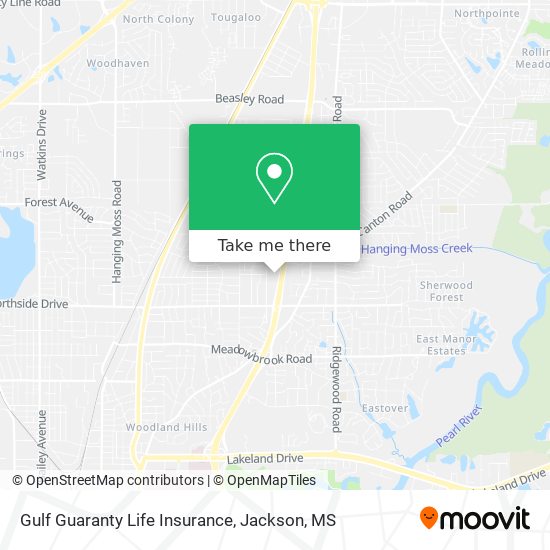 Gulf Guaranty Life Insurance map