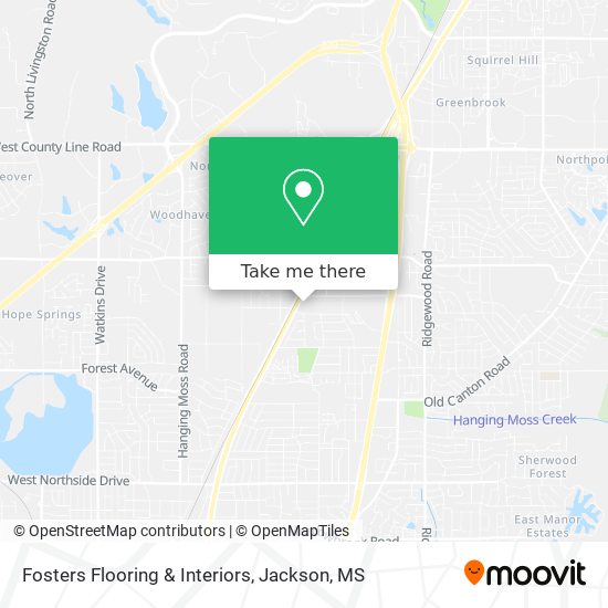 Fosters Flooring & Interiors map