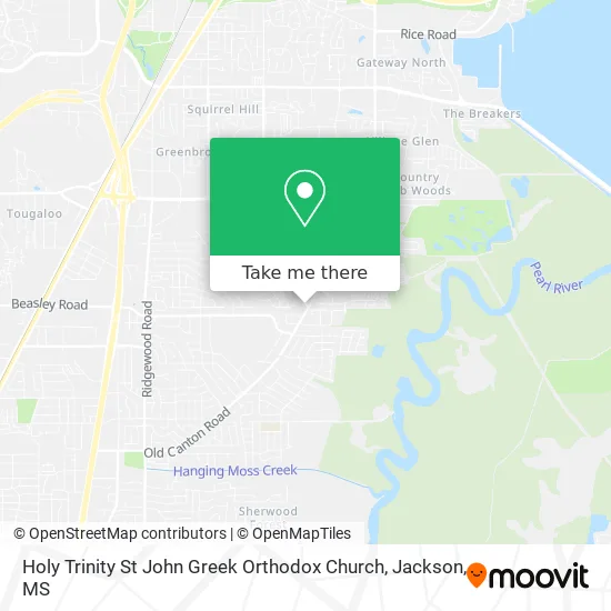 Holy Trinity St John Greek Orthodox Church map