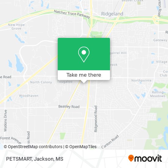 Mapa de PETSMART