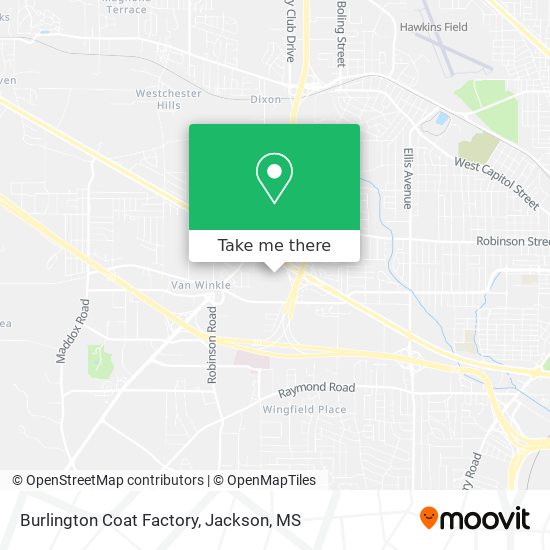 Burlington Coat Factory map