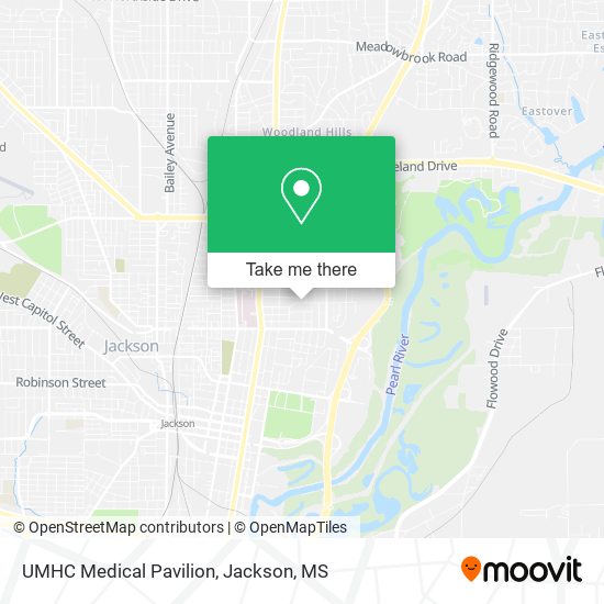 UMHC Medical Pavilion map