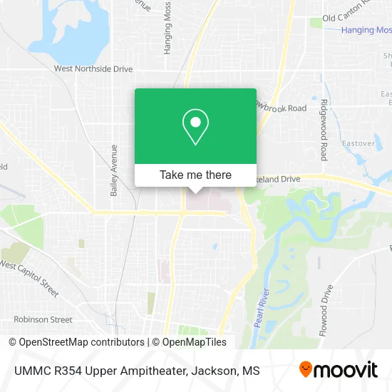 UMMC R354 Upper Ampitheater map