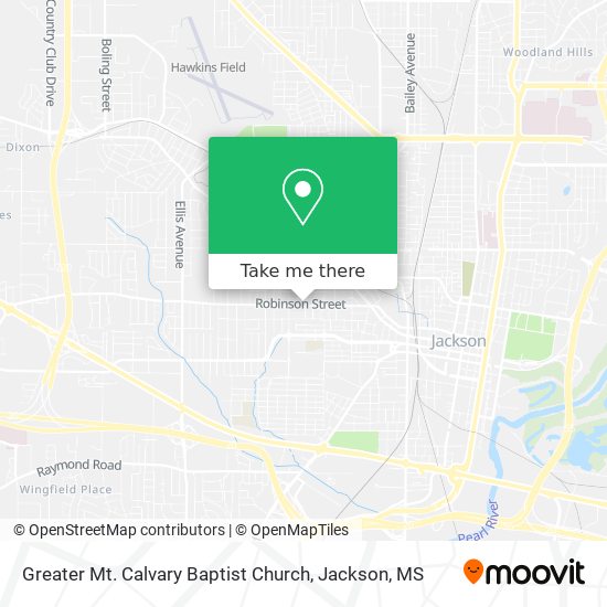 Mapa de Greater Mt. Calvary Baptist Church