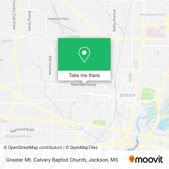 Greater Mt. Calvary Baptist Church map