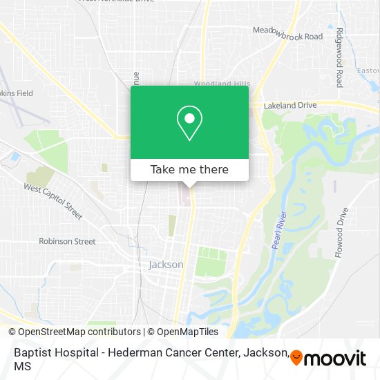 Baptist Hospital - Hederman Cancer Center map