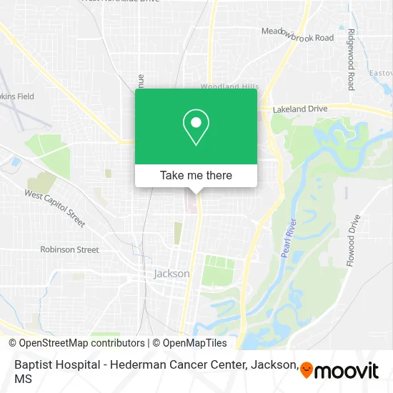 Baptist Hospital - Hederman Cancer Center map