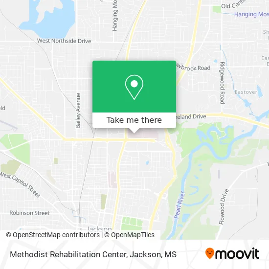 Methodist Rehabilitation Center map