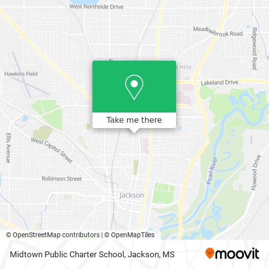 Midtown Public Charter School map