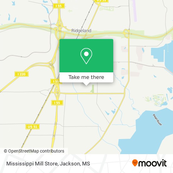 Mississippi Mill Store map