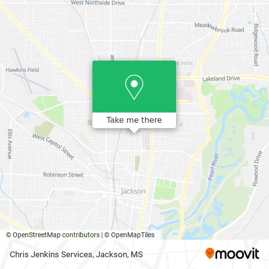 Chris Jenkins Services map