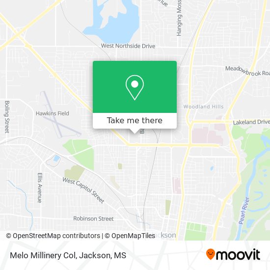 Mapa de Melo Millinery Col