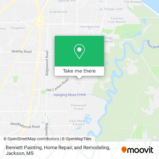 Bennett Painting, Home Repair, and Remodeling map