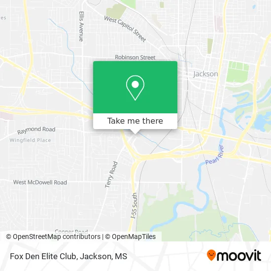 Fox Den Elite Club map