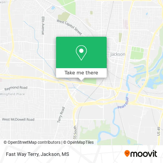 Fast Way Terry map