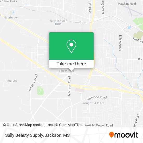Sally Beauty Supply map