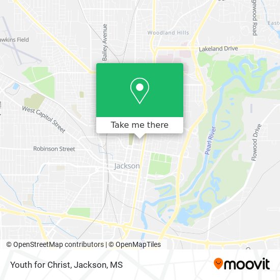 Youth for Christ map