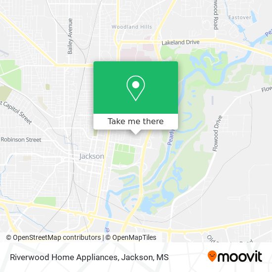 Riverwood Home Appliances map