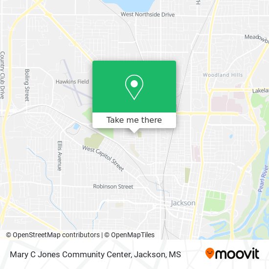 Mapa de Mary C Jones Community Center