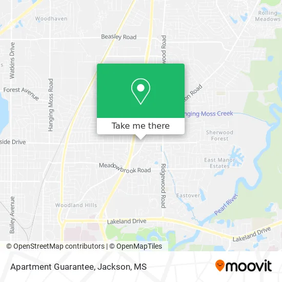 Apartment Guarantee map
